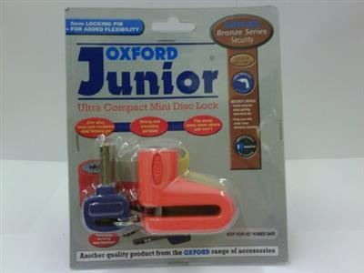 oxford-disc-lock-jnr-orange