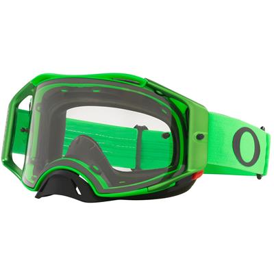 oakley-airbrake-green-with-clear-lens