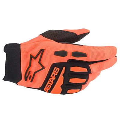 alpinestars-2022-youth-full-bore-gloves---orange-and-black