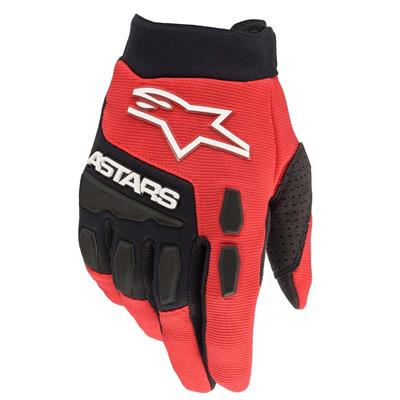 -2022-youth-full-bore-gloves---bright-red-and-black